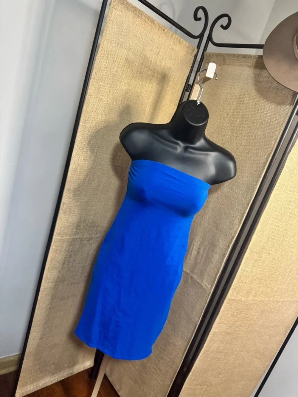 Forever 21 Electric Blue Strapless Tube Dress - Picture 3 of 4